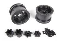 2.2 Trail Ready HD Series Beadlock w/Slim Ring - IFD Wheels - Black (2pcs) (AX08141) - thumbnail