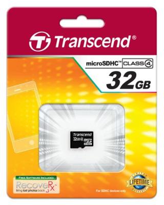 Transcend Standard microSDHC-kaart Industrial 32 GB Class 4