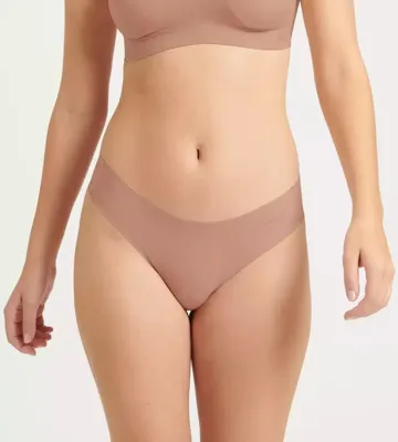 Dames Zero Invisible hipstring Modal 2.0 - Naadloze dames string - katoenen kruisje