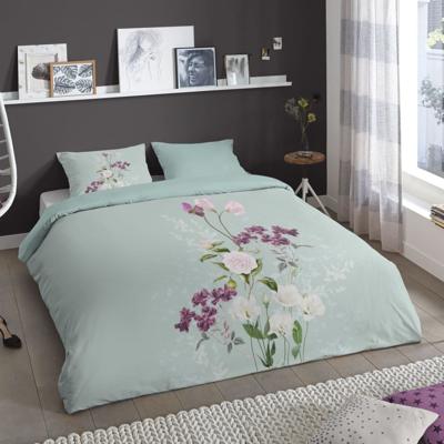 Good Morning dekbedovertrek Charlotte 200 x 200 cm aqua Good Morning dekbedovertrek Charlotte 200 x 200 cm aqua