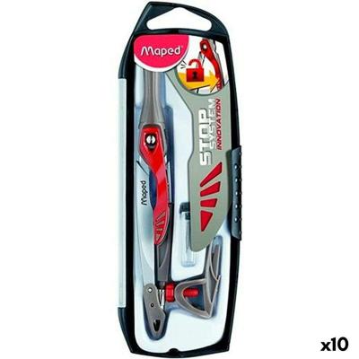 Kompas Maped 3 Onderdelen (10 Stuks)