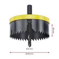 kwb 499000 Gatenzaag 80 mm 1 stuk(s) - thumbnail