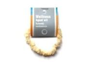 Ruben Robijn Splitarmband agaat wit op kaart (1 st) - thumbnail