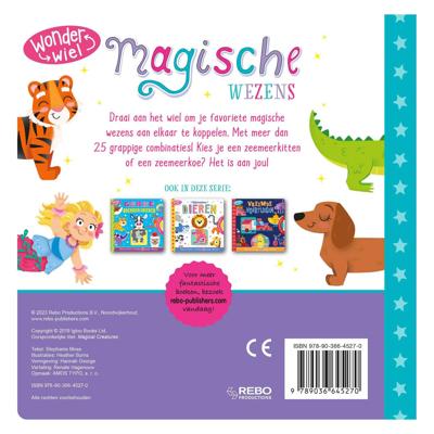 Rebo Publishers Magische wezens - wonderwiel Rebo Publishers Magische wezens - wonderwiel