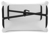 Beamz LKS10W keyboardstatief hoes wit - thumbnail