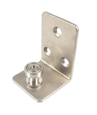 102SS/94-Soltaire geleider rvs, hoekbeugel wand 102SS/94-Soltaire geleider rvs, hoekbeugel wand