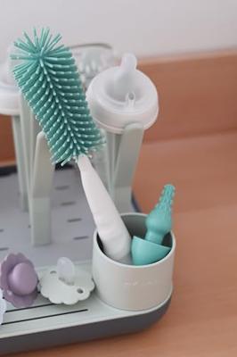 Borstel voor babyfles BEABA saliegroen Borstel voor babyfles BEABA saliegroen