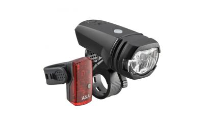 AXA Greenline Lichting set 50 lux - Zwart AXA Greenline Lichting set 50 lux - Zwart