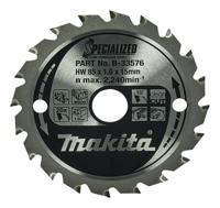 Makita Accessoires Cirkelzaagblad hout 85x15x1,0 20T 10g - B-16885 - thumbnail
