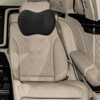 VidaXL Halskussen met kussen zwart 30,5 x 21,5 x 13 cm 4d mesh - thumbnail