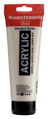 Royal Talens Amsterdam Standard Series Acrylverf Tube 250 ml - Napelsgeel Licht 222