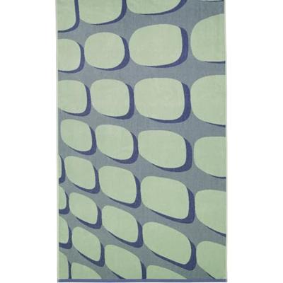 Vossen Vossen Strandlaken shadow play 100x180 soft green
