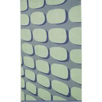 Vossen Vossen Strandlaken shadow play 100x180 soft green - thumbnail
