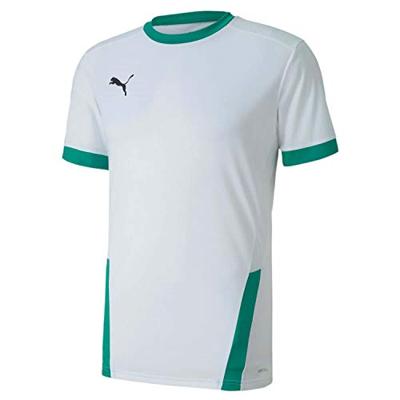 PUMA TeamGOAL 23 Trainingsshirt Wit Groen PUMA TeamGOAL 23 Trainingsshirt Wit Groen