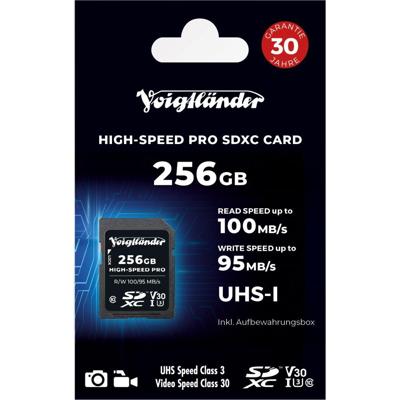 Voigtländer High-Speed 256GB SDXC UHS-I V30