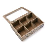 Box for Infusions Versa Hout 17 x 7 x 24 cm - thumbnail