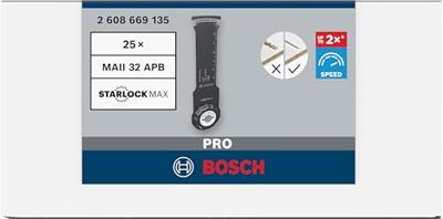Bosch Accessories 2608669135 2608669135 Multitool Bimetaal 32 mm 1 stuk(s) Bosch Accessories 2608669135 2608669135 Multitool Bimetaal 32 mm 1 stuk(s)