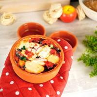 Tapasschalen terracotta 3 stuks - thumbnail