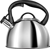 Smile fluitketel zilver - thumbnail