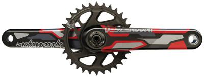 TRUVATIV crankstel "descendant troy lee design eagle dh" crankset truv.desc.troy lee de.eagle dh dub73 32t TRUVATIV crankstel "descendant troy lee design eagle dh" crankset truv.desc.troy lee de.eagle dh dub73 32t