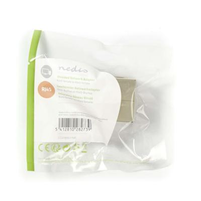 CAT6 Afgeschermde Netwerkadapter | RJ45 Female - RJ45 Female | Metaal