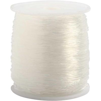 Creativ Company Elastisch koord, rond, dikte 0,8 mm, 100 m/ 1 rol
