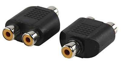 rca sock.-2x rca sock.