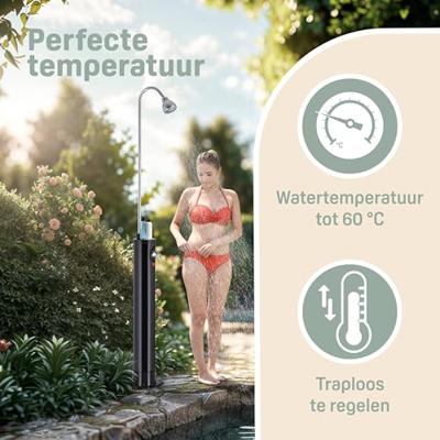 Tuindouche - Zonnedouche Zwart 18L Tuindouche - Zonnedouche Zwart 18L
