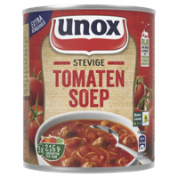 Unox Soep In Blik Stevige Tomatensoep 800 ml bij Jumbo - thumbnail