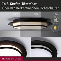 Paulmann 96785 Egron LED-plafondlamp LED 16 W Zwart (mat) - thumbnail