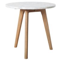 Zuiver White Stone Bijzettafel Medium - thumbnail