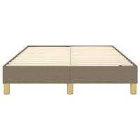 Boxspringframe stof taupe 120x200 cm - thumbnail