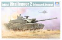 Trumpeter 1/35 British Challenger2 with Anti-Heat Fence - thumbnail
