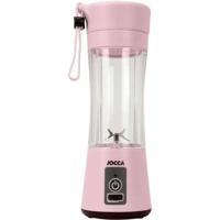 Draagbare blender - JOCCA - SWEET - 380 ml - 2000 mAh - Met USB-kabel - Roze - thumbnail