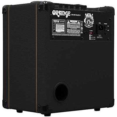 Orange Crush Bass Black 25 watt basgitaarversterker-combo
