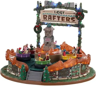 Lost rafters with 4.5v adaptor kerstfiguur LEMAX - Lemax