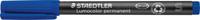 Viltstift staedtler ohp lumo sf 313 perm blauw - thumbnail
