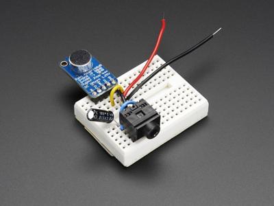Adafruit Electret Microfoon Versterker - MAX9814 met Auto Gain Control [ADA1713]