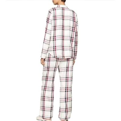 Tommy Hilfiger Dames flanellen Pyjama lange mouw - Giftset