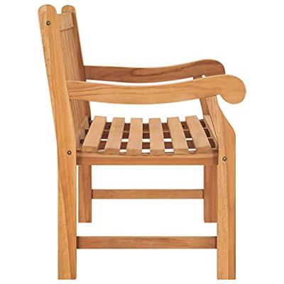 Tuinbank 114 cm massief teakhout