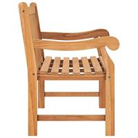 Tuinbank 114 cm massief teakhout - thumbnail