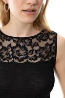 Wollen hemd dames - Kant - Wool Love - Luxe en chique thermo onderhemd - thumbnail