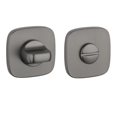 APRILE Cilinderrozet Afgerond Grafiet 53x53x7mm