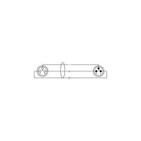 Cordial 11224 Jackplug Instrumenten Aansluitkabel [1x Jackplug male 6,3 mm (mono) - 1x Jackplug male 6,3 mm (mono)] 6 m Zwart - thumbnail