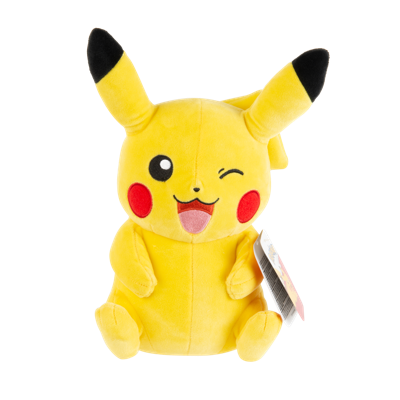 Pokemon Pluche - Winking Sitting Pikachu