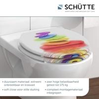 SCHÜTTE toiletbril met soft-close colorful stones - thumbnail