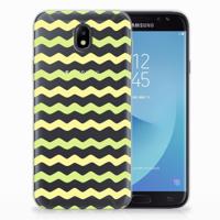 Samsung Galaxy J7 2017 | J7 Pro | TPU bumper | Waves Yellow - thumbnail