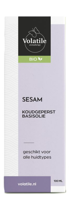 Sesam koudgeperst basisolie bio glazen fles 100 Milliliter - thumbnail