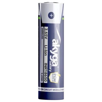 Akyga Speciale oplaadbare batterij Li-ion 3.6 V 2600 mAh 1 stuk(s)