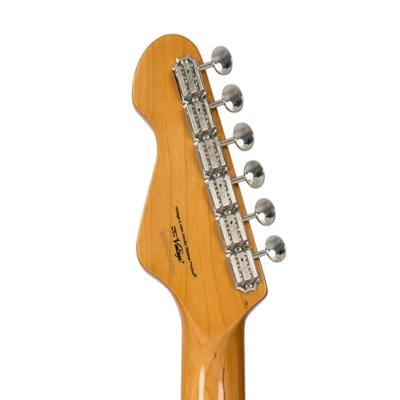 Vintage V6 ReIssued Silverburst elektrische gitaar - thumbnail